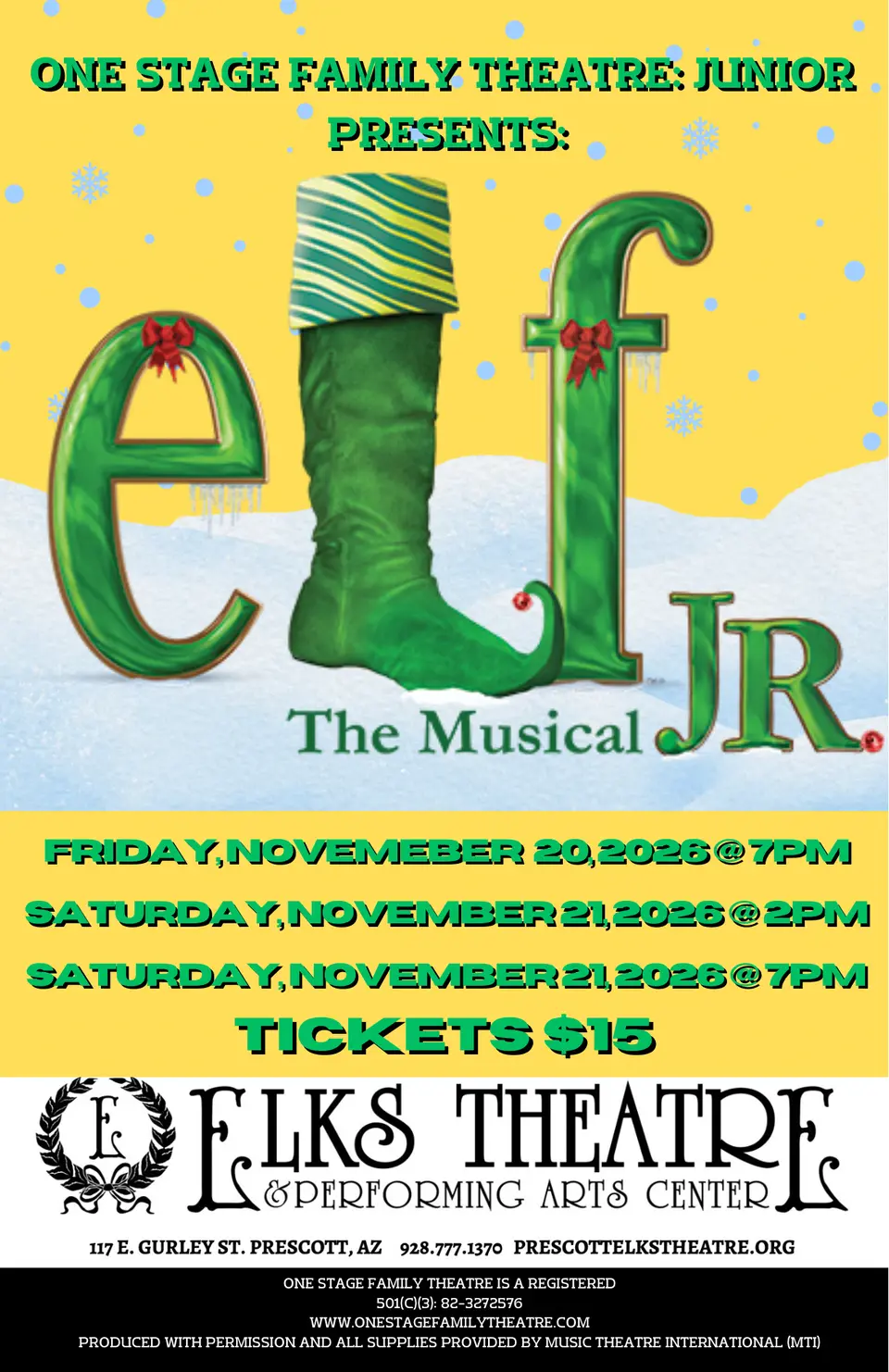 Elf JR. The Musical