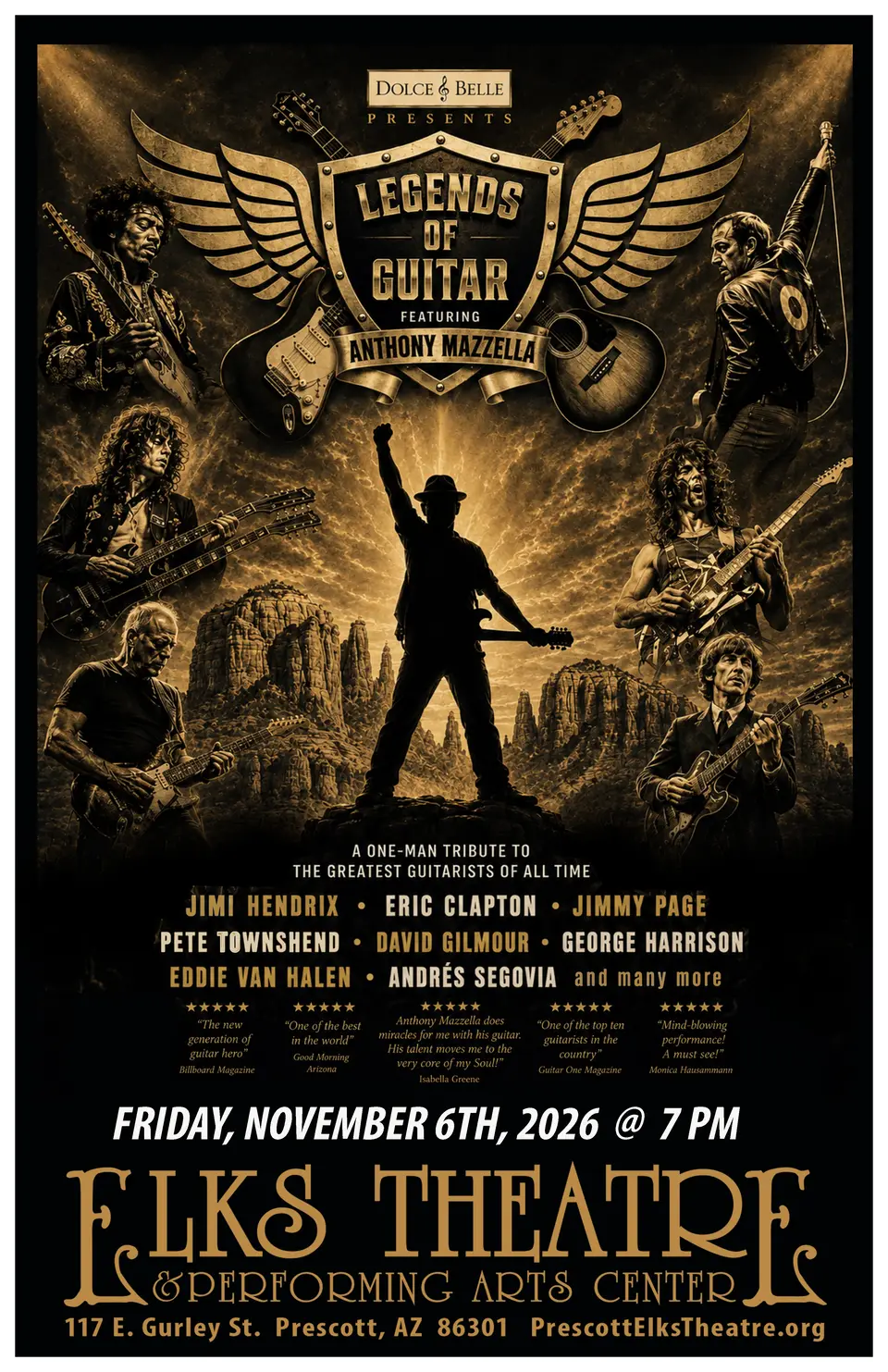Legends of Guitar featuring Anthony Mazzella