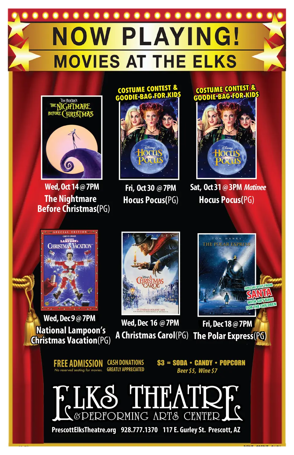Movies at the Elks: A Christmas Carol